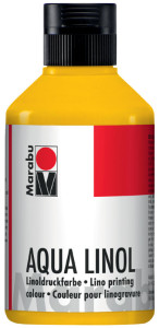 Marabu Couleur pour linogravure Aqua, blanc, 250 ml