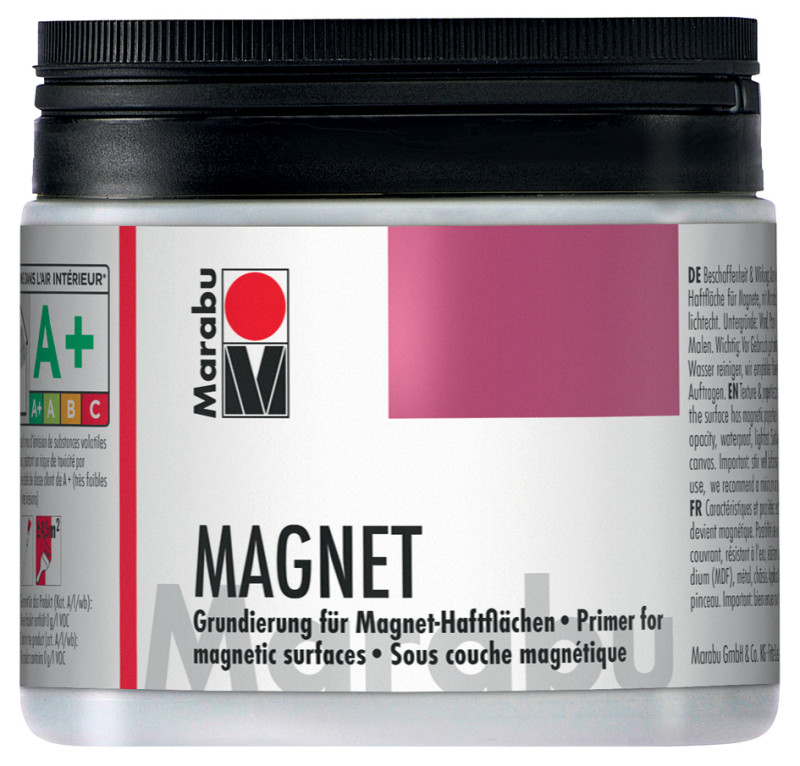 Marabu Peinture magnétique Colour your dreams, gris, 475 ml