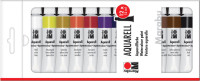 Marabu Peinture aquarelle, 12 ml, Kit de 12 Marabu Peinture aquarelle, 12 ml, Kit de 12