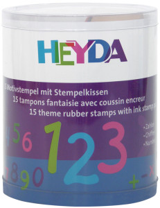 HEYDA Kit de timbres à motifs 