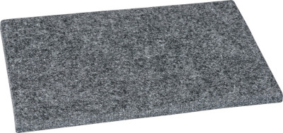 HEYDA Tapis d'aiguilles à picoter-de feutre, gris, 125x180mm