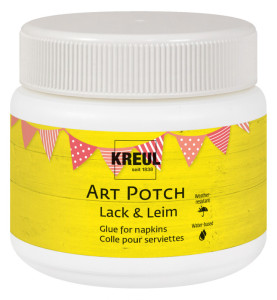 KREUL vernis et colle de serviette ART POTCH, mate, 150 ml