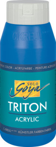 KREUL Peinture acrylique SOLO Goya TRITON, jaune clair,750