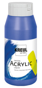 KREUL Peinture acrylique SOLO Goya TRITON, jaune clair,750