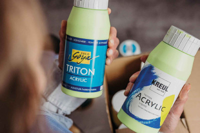 KREUL Peinture acrylique SOLO Goya TRITON, rouge cerise,