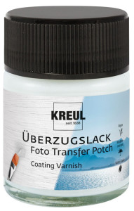 KREUL Photo transfert POTCH vernis de recouvrement, brillant