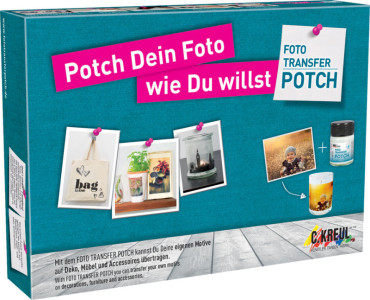 KREUL Foto Transfer POTCH, kit NOUVEAU DESIGN