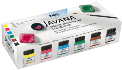 KREUL Peinture pour textile JAVANA, kit créatif