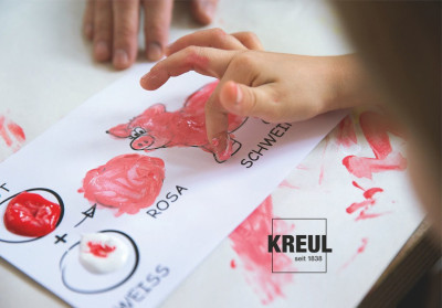 KREUL Gouache aux doigts 