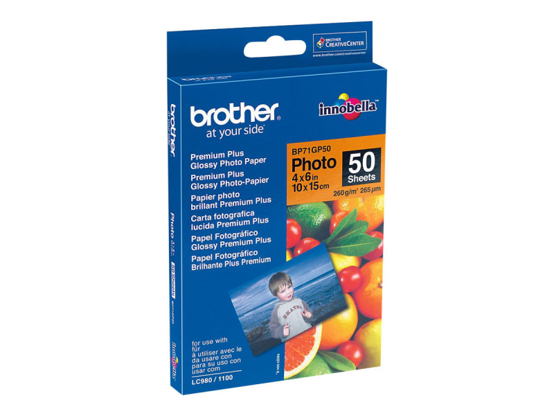 Brother : BP61GLA GLOSSY papier A4 - 20 SHEETS