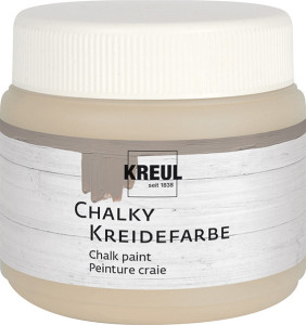 KREUL Peinture craie Chalky, Marsala Rouge, 150 ml