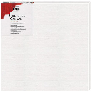 KREUL Châssis entoilé 100 x 100 mm, blanc