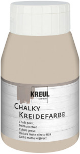 KREUL Peinture craie Chalky, Cream Cashmere, 500 ml