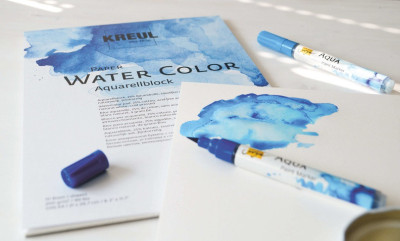 KREUL Bloc pour artistes Paper Water Color, A4, 10 feuilles