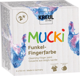KREUL Gouache aux doigts nacrée 