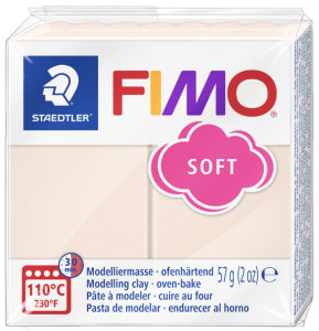 FIMO Pâte à modeler SOFT, à cuire, menthe, 57 g