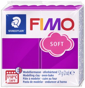 FIMO Pâte à modeler SOFT, à cuire, menthe, 57 g