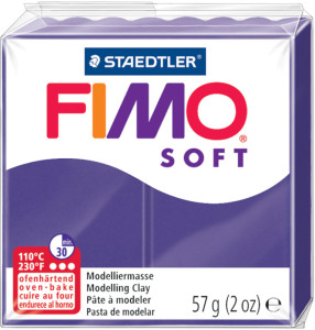 FIMO Pâte à modeler SOFT, à cuire, menthe, 57 g