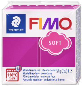 FIMO Pâte à modeler SOFT, à cuire, menthe, 57 g