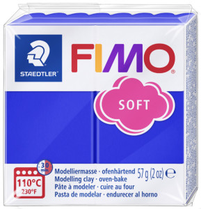 FIMO Pâte à modeler SOFT, à cuire, menthe, 57 g