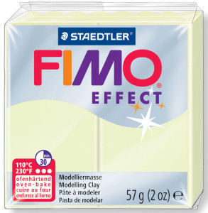 FIMO Pâte à modeler EFFECT, à cuire, lumière nocturne, 57 g