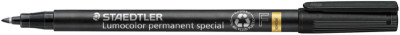 STAEDTLER Marqueur permanent spécial lumocolor 319M, noir