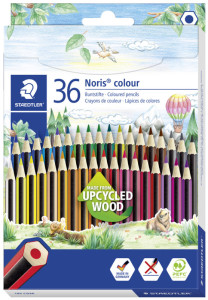 STAEDTLER crayon de couleur Noris WOPEX, étui carton de 24