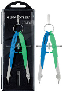 STAEDTLER compas géometrique de précision Mars Comfort Neon