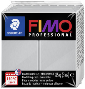 FIMO PROFESSIONAL Pâte à modeler, à cuire au four, carmin,