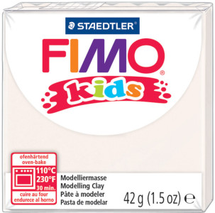 FIMO kids Pâte à modeler, à cuire au four, rouge, 42 g