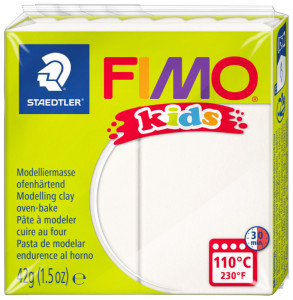 FIMO kids Pâte à modeler, à cuire au four, rouge, 42 g