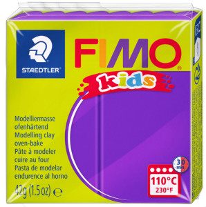 FIMO kids Pâte à modeler, à cuire au four, rouge, 42 g