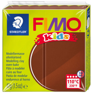 FIMO kids Pâte à modeler, à cuire au four, rouge, 42 g