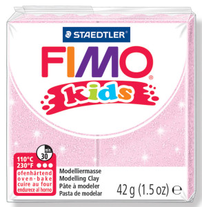 FIMO kids Pâte à modeler, à cuire au four, rouge, 42 g