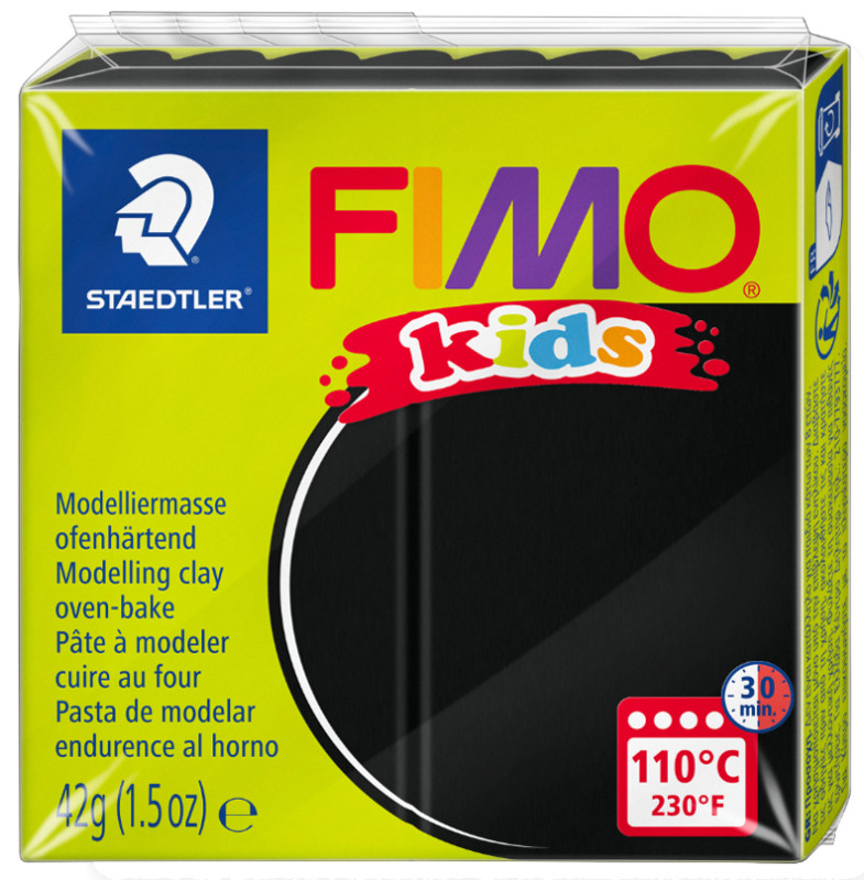 FIMO kids Pâte à modeler, à cuire au four, rouge, 42 g