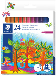 STAEDTLER Feutre de coloriage Noris Club, étui en carton 12