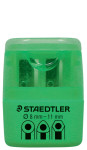 STAEDTLER Taille-crayons à deux trous 51260F, vert néon
