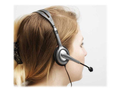 Logitech : STEREO HEADSET H110 .