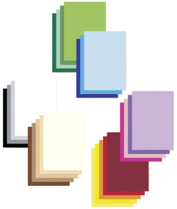 folia papiers à dessin teintés, (L)240 x (H)340 mm,