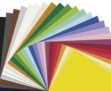folia papiers à dessin teintés, (L)240 x (H)340 mm,