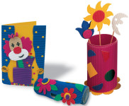 folia carton ondulé pour travaux manuel, 250 x 350 mm, folia carton ondulé pour travaux manuel, 250 x 350 mm,