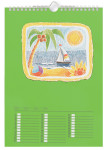 folia Calendrier mural créatif, A4, en couleur folia Calendrier mural créatif, A4, en couleur