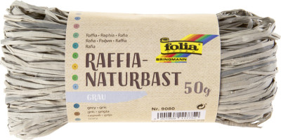 folia Raphia naturel, couleurs assorties