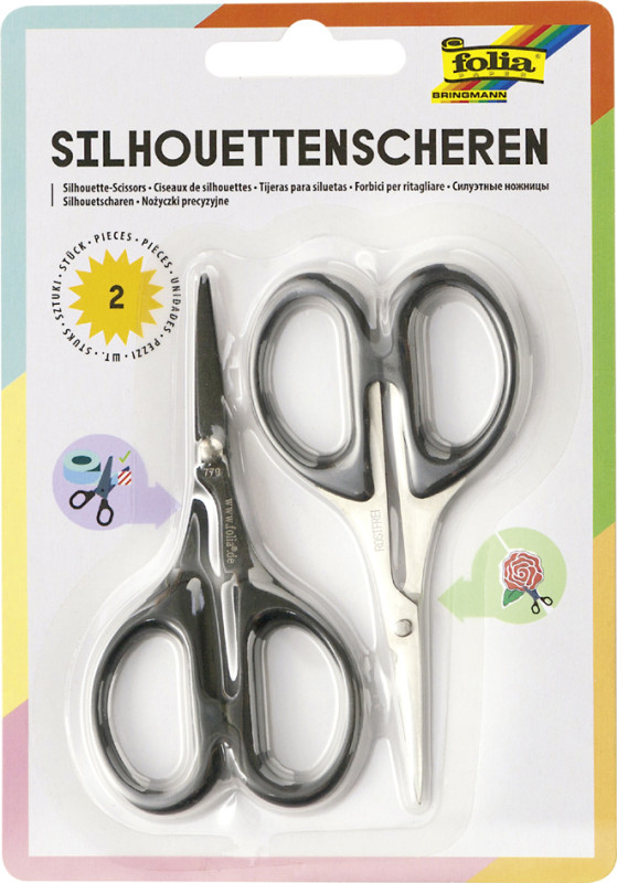 folia Silhouettenschere, longueur: 105 mm, Set of 2