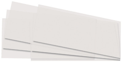 folia découpe papier transparent, 155 x 370 mm, blanc