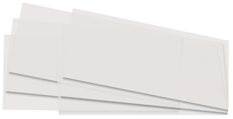 folia découpe papier transparent, 220 x 510 mm, blanc