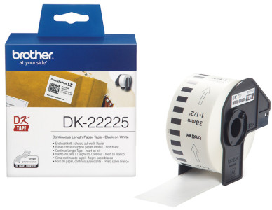 brother DK-22210 Papier étiquette en continu, 29mm x 30,48 m