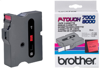 brother TX-Tape TX-355 cassette de ruban, Largeur de