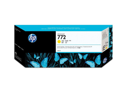 HP : 772 300-ML JAUNE Cartouche encre .
