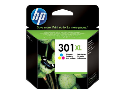 HP : 301XL TRI-couleur Cartouche encre .